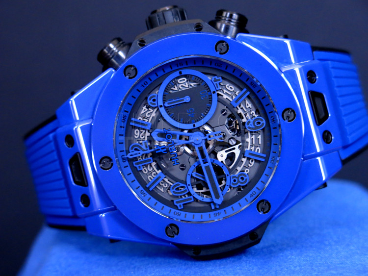 replica Hublot Big Bang UNICO 411.ES.5119.RX Blue Magic Ceramic Automatic Self-winding WATCHES 7