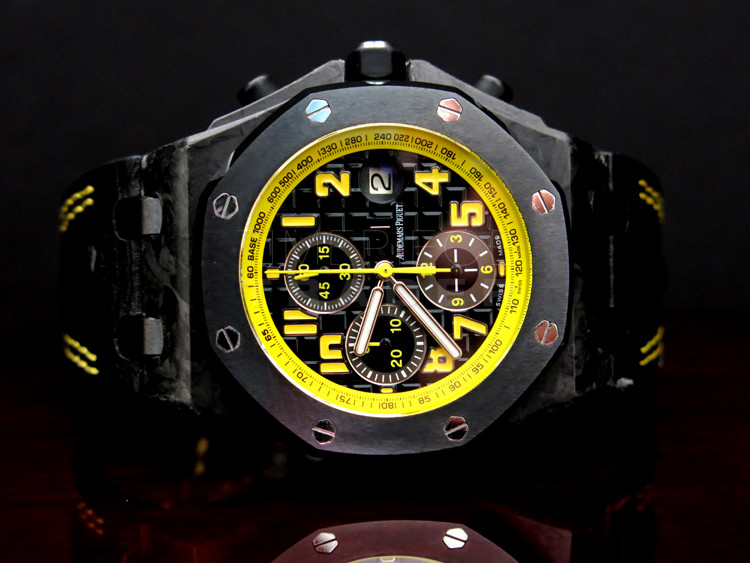 replica Audemars Piguet Royal Oak Offshore Special Edition 26176FO.OO.D101CR.02 Forged Carbon Automatic WATCHES 7