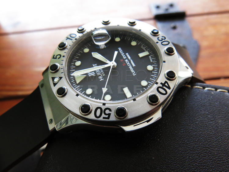replica Hublot Turnlock Divers 1951.NM40.1 Stainless Steel Automatic Self Winding WATCHES 7