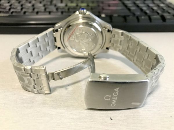 replica Omega Seamaster 300 007 50th Anniversary Black Ceramic Bezel WATCHES 7