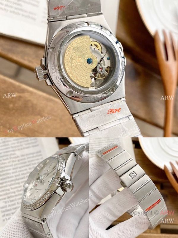 replica Copy Omega Constellation Moonphase Stainless Steel 39mm WATCHES 7