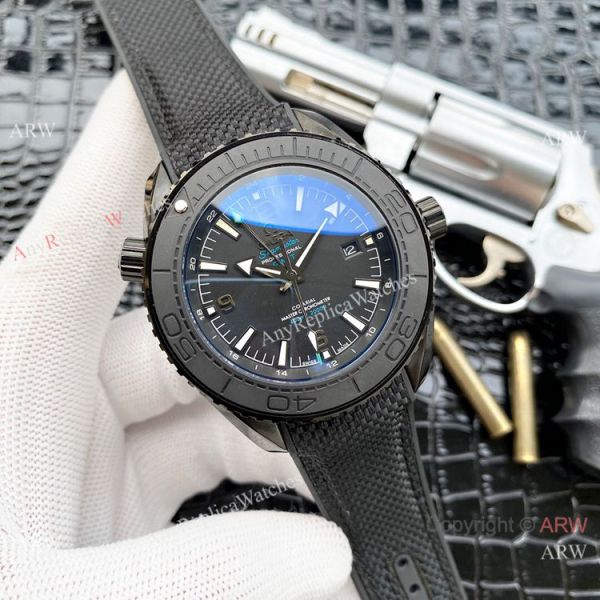 replica Faux Omega Seamaster Planet Ocean GMT es Blue Case WATCHES 7