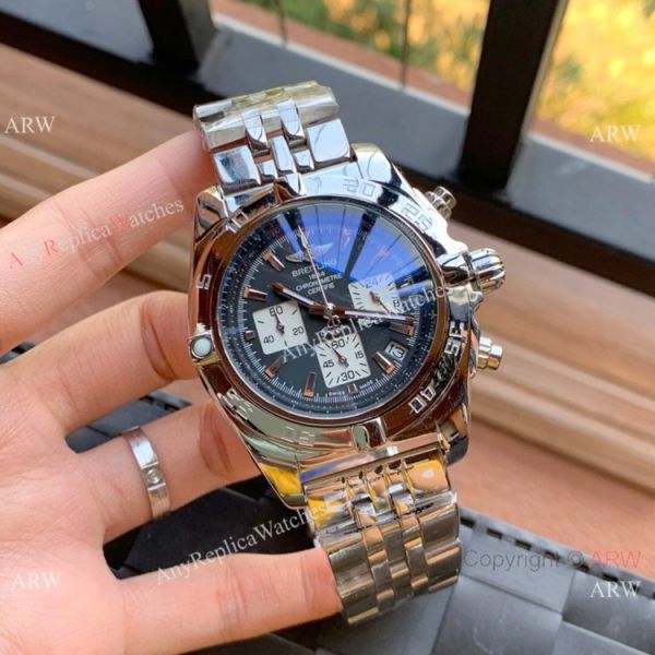 replica Best Quality Copy Breitling Chronomat 01 es Yellow Dial 43mm WATCHES 7