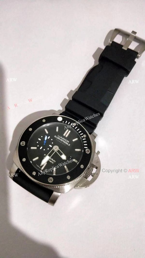 replica Copy Panerai Luminor Submersible Black Bezel PAM1389 WATCHES 7