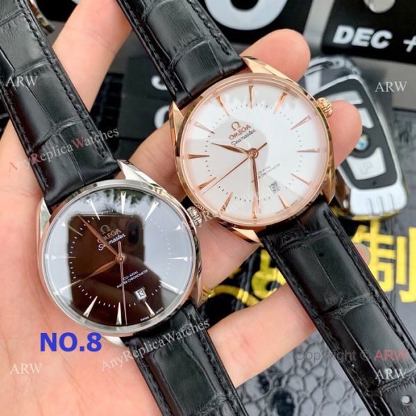 replica Swiss 8807 Omega Seamaster Edizione Venezia Rose Gold WATCHES 7