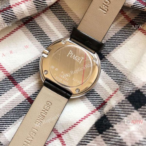replica Copy Piaget Ladies es Silver Diamond Case Silver Face WATCHES 7