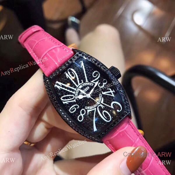 replica Franck Muller Platinum Rotor Black Diamond Men Knock off es China WATCHES 7
