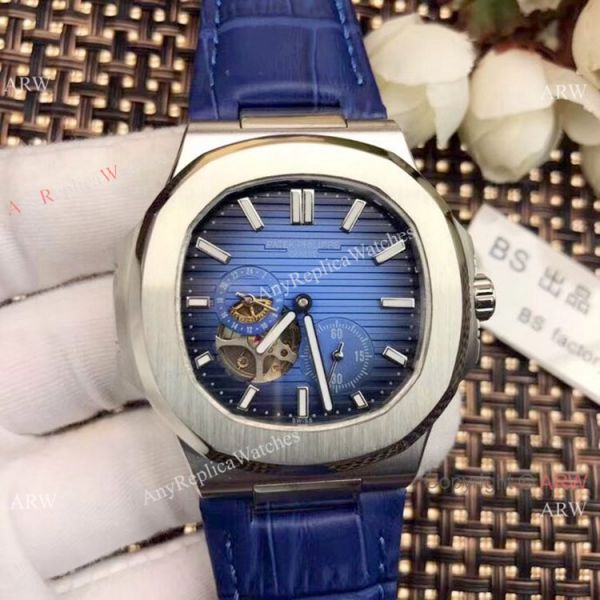 replica Patek Philippe Tourbillon Nautilus Stainless Steel es 42mm WATCHES 7