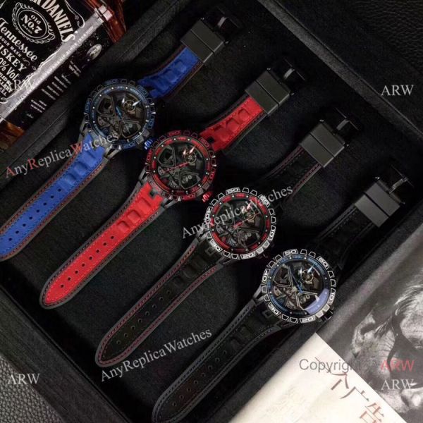 replica Copy Roger Dubuis Excalibur Lamborghini Huracan Extra Large Face Mens es WATCHES 7