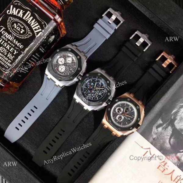 replica Clone Audemars Piguet Royal Oak offshore Automatic es Rose Gold WATCHES 7