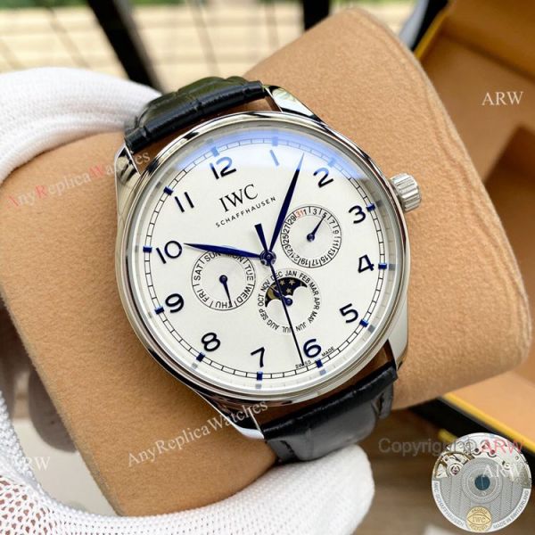 replica 2020 New! IWC Portugieser Perpetual Calendar es Rose Gold WATCHES 7