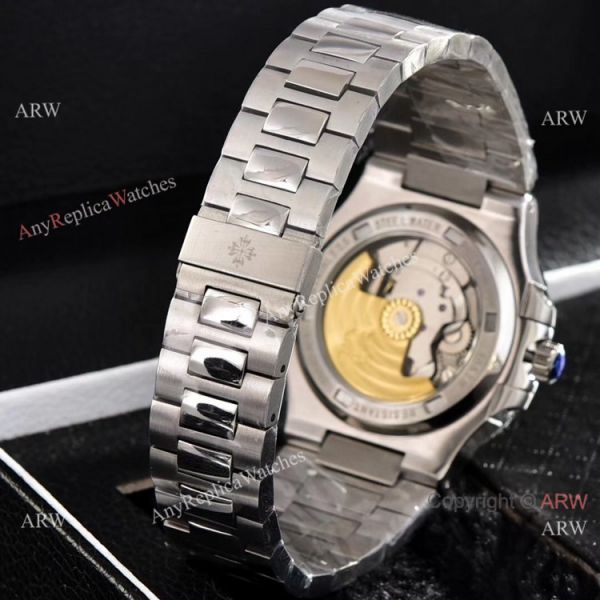 replica Patek Philippe Nautilus Power Reserve es Red Dial Stainless Steel WATCHES 7