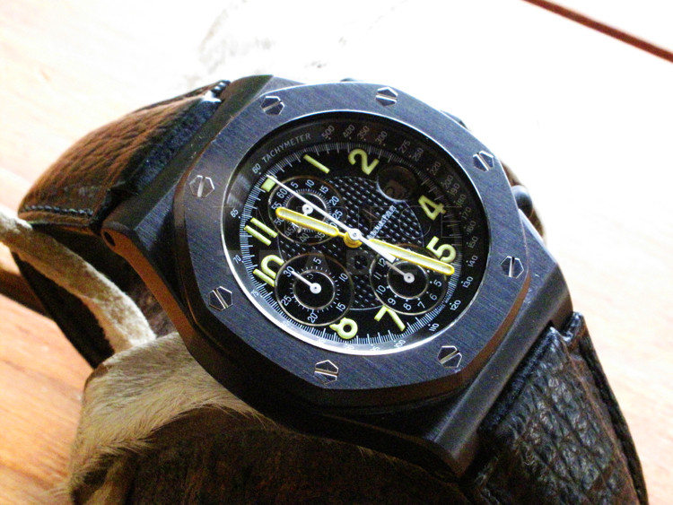 replica Audemars Piguet Royal Oak Offshore 25770SN.OO.0009KE.01 Stainless Steel PVD Automatic Self Winding WATCHES 8