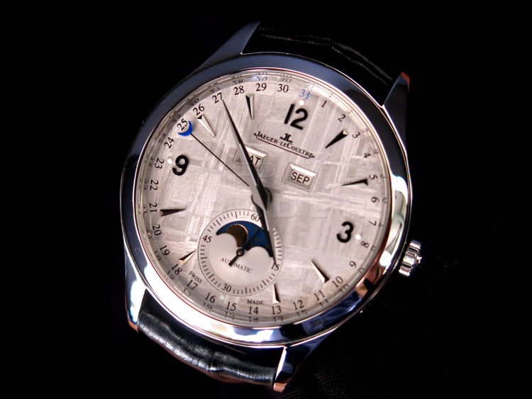 replica Jaeger LeCoultre Master Calendar Meteorite Q1558421 Stainless Steel Automatic WATCHES 8