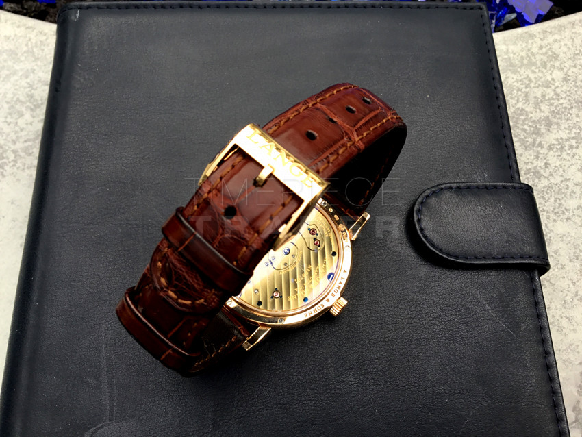 replica A. Lange & Sohne Grand lange 1 117.032 18k Rose Gold Manual Hand-Wind WATCHES 8