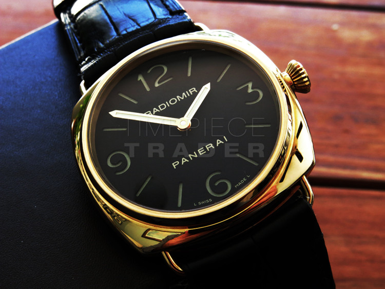 replica Panerai Radiomir PAM231 18k Rose Gold Manual hand-winding WATCHES 8