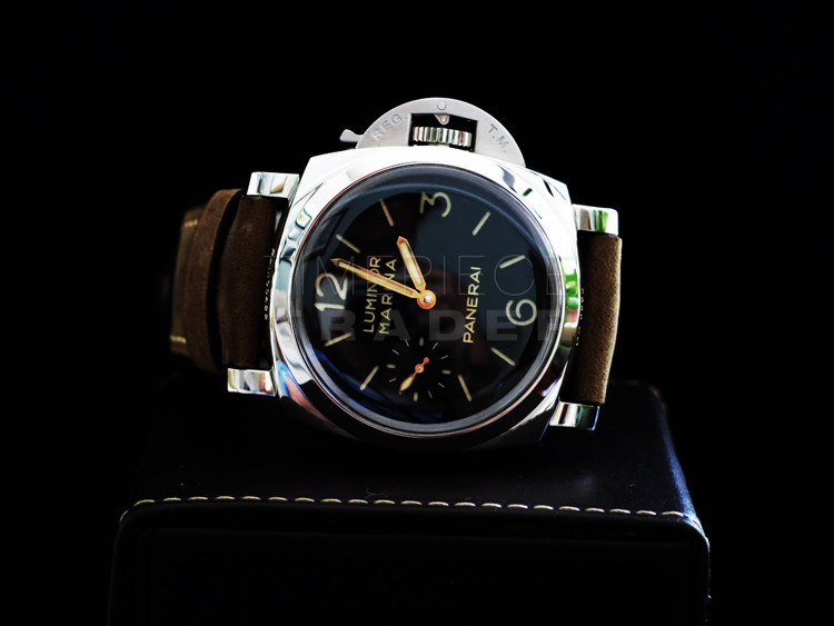 replica Panerai Luminor 1950 3 Days PAM422 18k White Gold Manual Hand Wind WATCHES 8