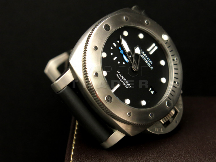 replica Panerai Luminor Submersible PAM1305 Titanium Automatic WATCHES 8