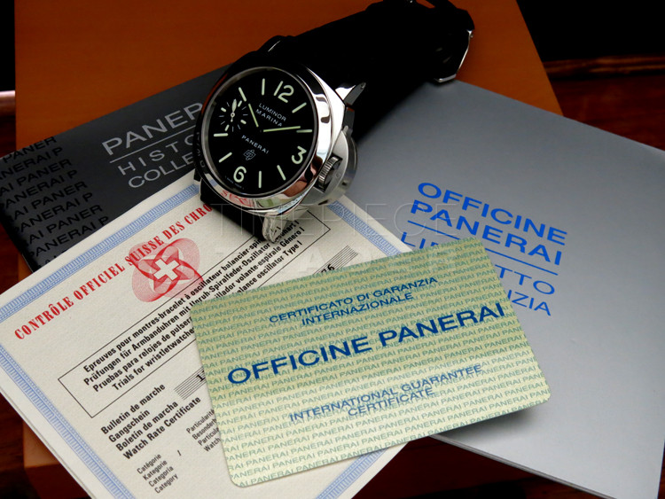 replica Panerai Luminor Base Historic PAM005 Stainless Steel Manual WATCHES 8