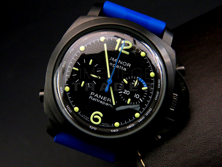 replica Panerai 2009 Special Edition - Luminor 1950 Rattrapante PAM332 Stainless Steel PVD Automatic self-winding WATCHES 8