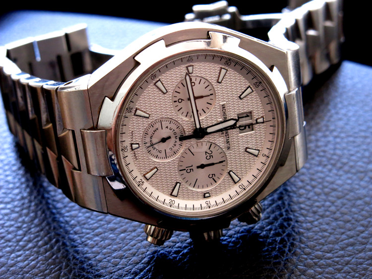 replica Vacheron Constantin Overseas Chronograph 49150/b01a-9095 Stainless Steel Automatic WATCHES 8