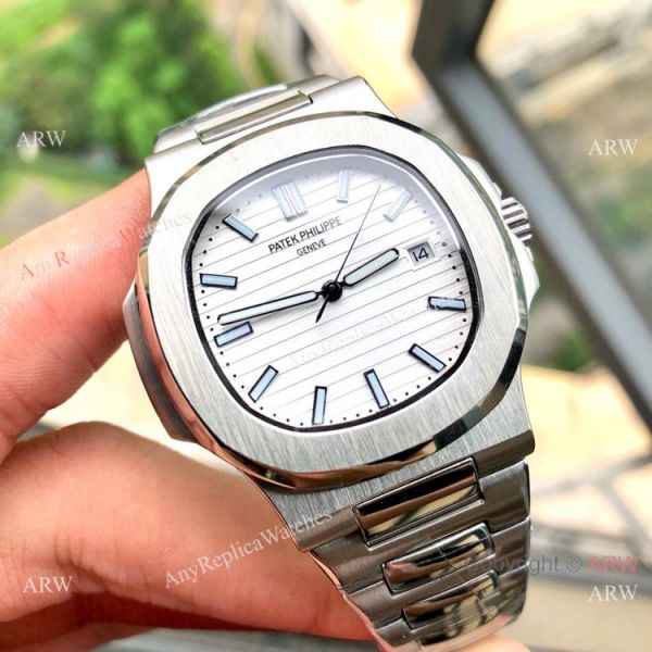 replica Stainless Steel Brown Dial Patek Philippe Nautilus Copy es 40mm WATCHES 8