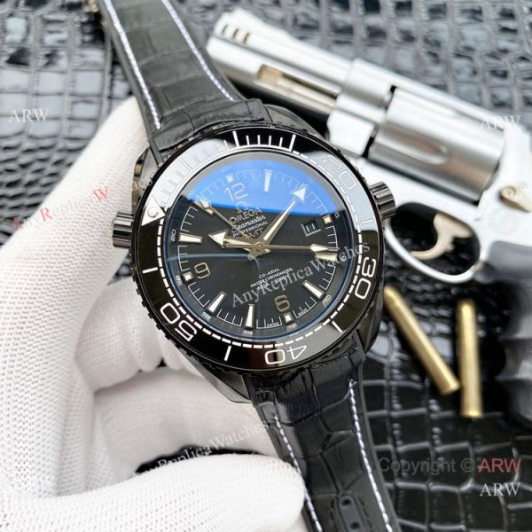 replica Faux Omega Seamaster Planet Ocean GMT es Blue Case WATCHES 8