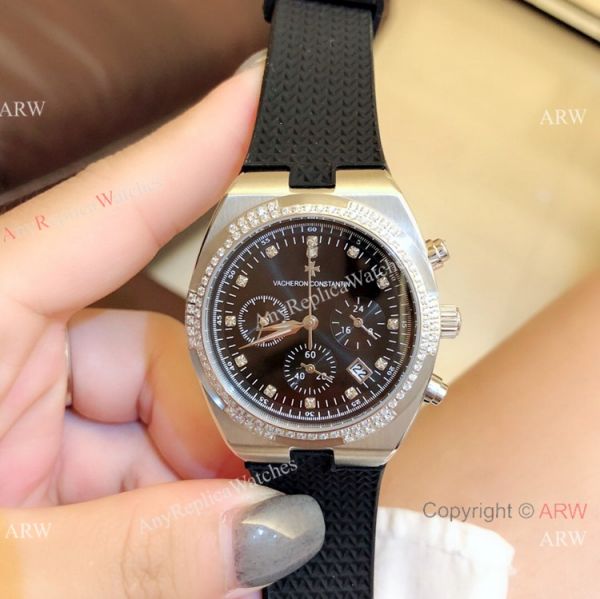 replica Vacheron Constantin Overseas Rose Gold Chrono Women Vacheron Constantin Copy WATCHES 8